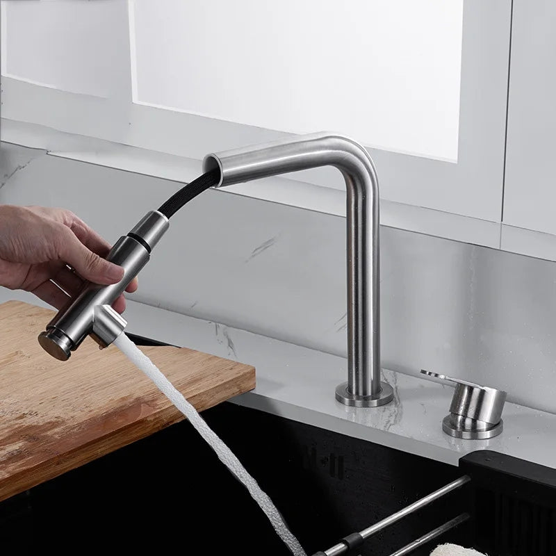 robinet-de-cuisine-escamotable-noir