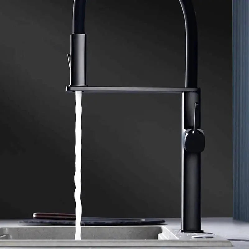 robinet-cuisine-noir-mat