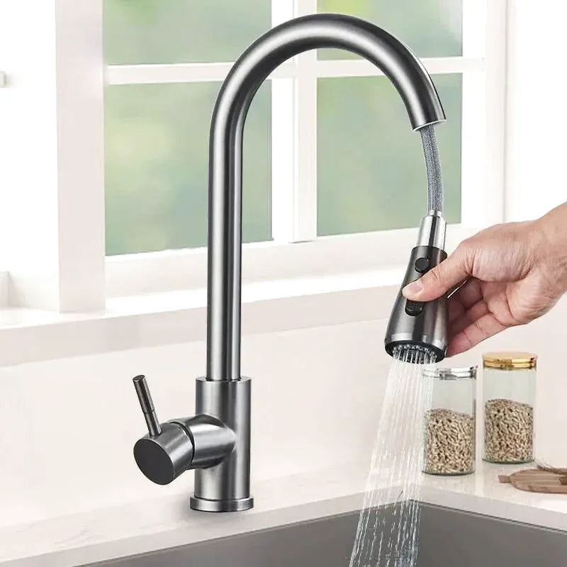 robinet-cuisine-extensible-chrome