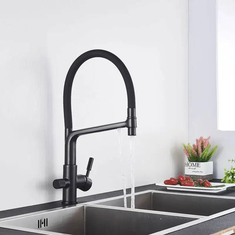 robinet-cuisine-laiton-gris-metal