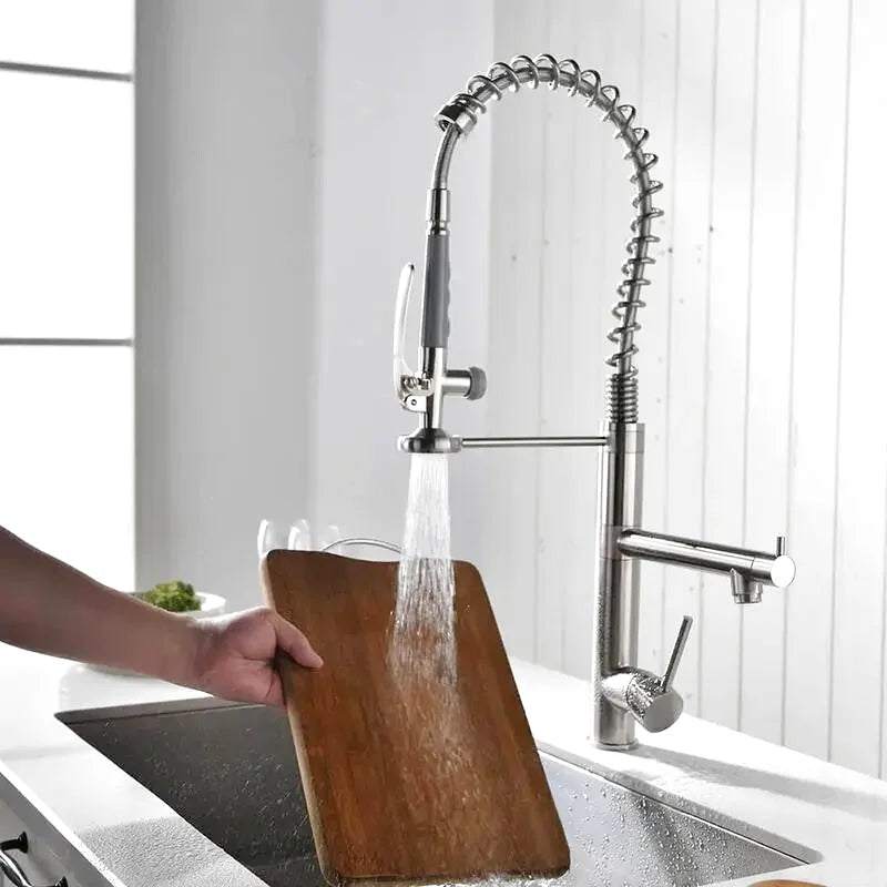 robinet-cuisine-professionnel-chrome