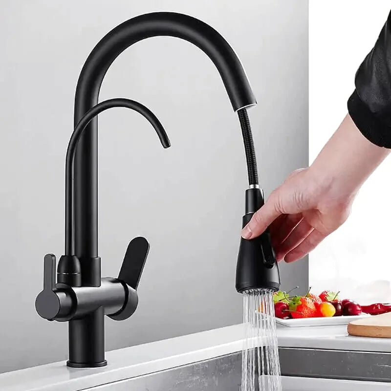 robinet-cuisine-mitigeur-avec-douchette