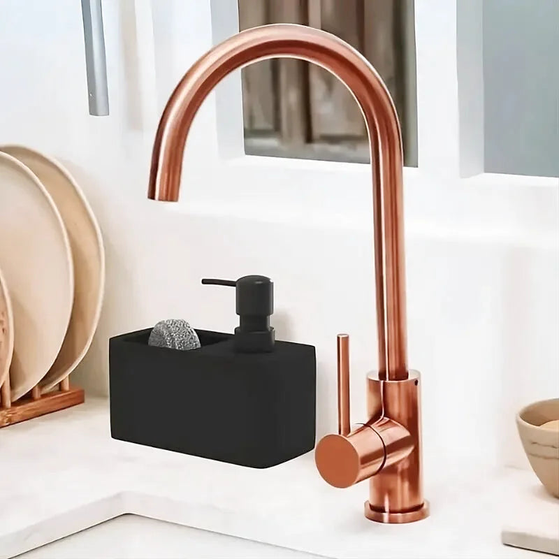 robinet-cuisine-laiton-vieilli-chrome