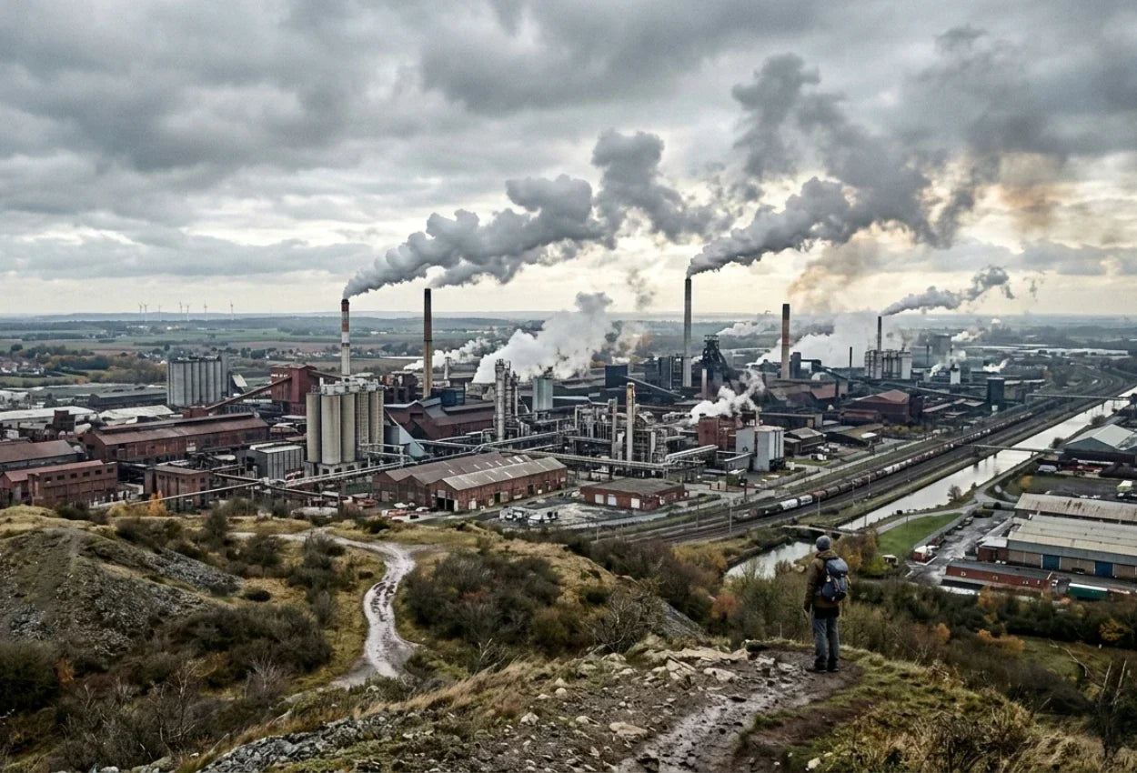 pollution-via-fumé-d'un-bassin-industriel